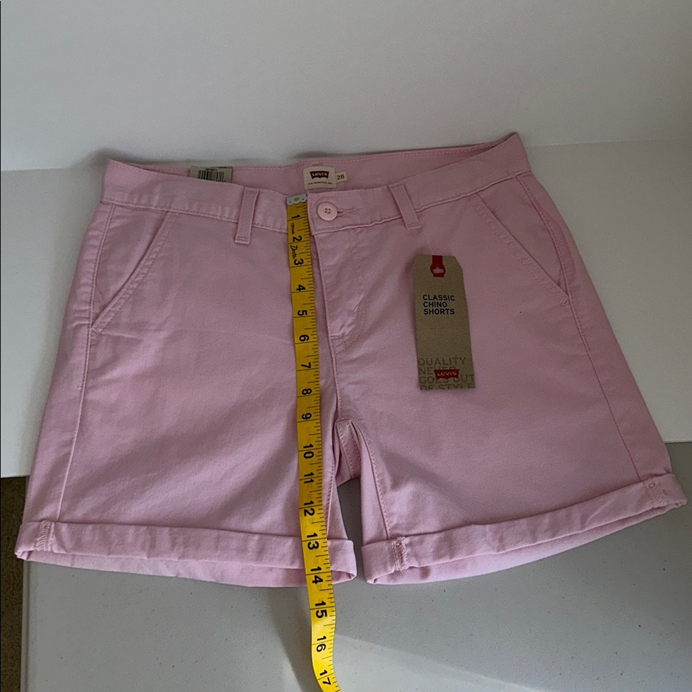 Levi's Light Pink Women's Bermudas - Picture 5 of 14
